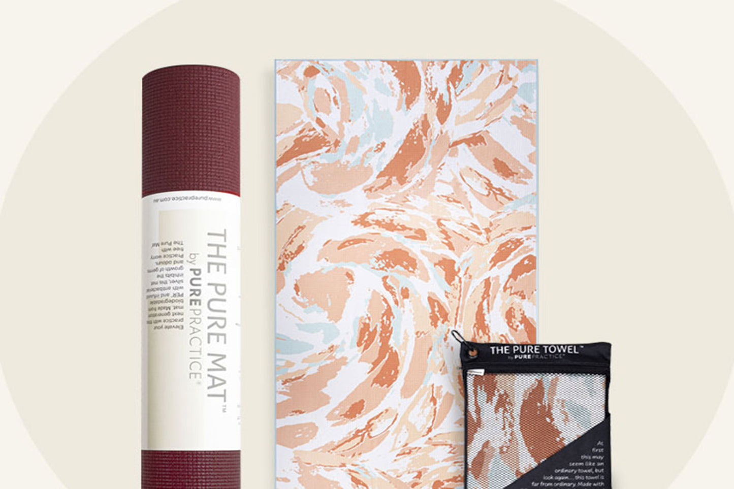 Yoga Mat with Towel