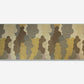 Yoga towel Camouflage cloud design green and khaki colours
